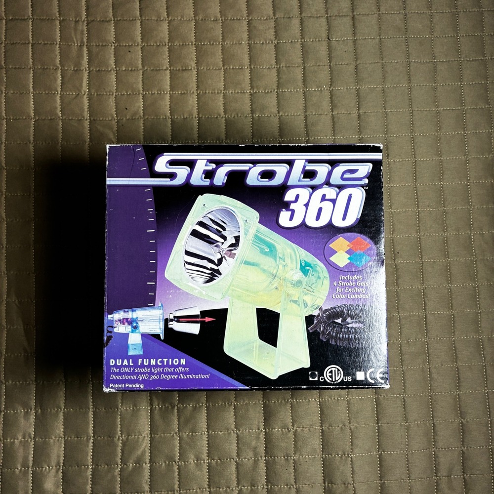 Can‎ You Imagine Strobe 360 Dual Function Strobe Light Blue Case Color Gels 2507